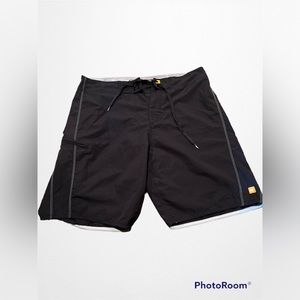 Mens Quiksilver Black Bathing Suit Size 33
